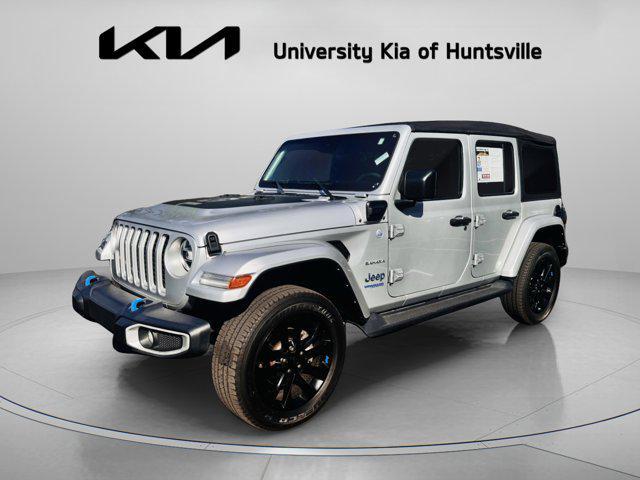used 2022 Jeep Wrangler Unlimited 4xe car, priced at $27,995