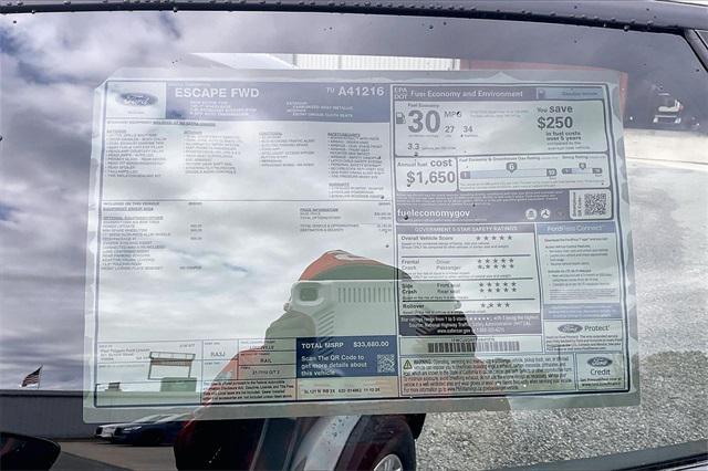 new 2026 Ford Escape car, priced at $31,680