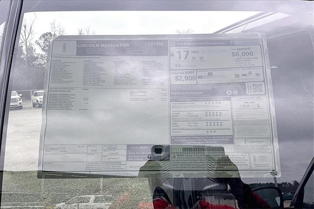 new 2026 Lincoln Navigator car, priced at $111,835