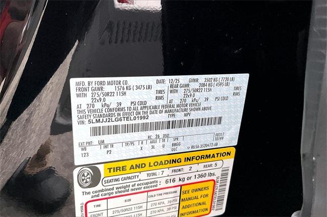 new 2026 Lincoln Navigator car, priced at $111,835