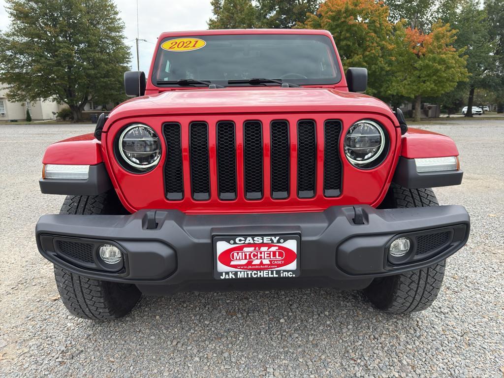 used 2021 Jeep Wrangler Unlimited car, priced at $33,900
