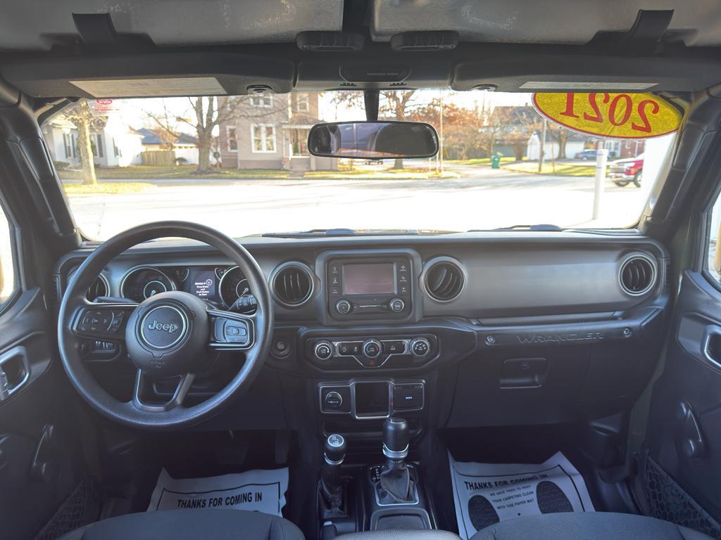 used 2021 Jeep Wrangler Unlimited car, priced at $27,900