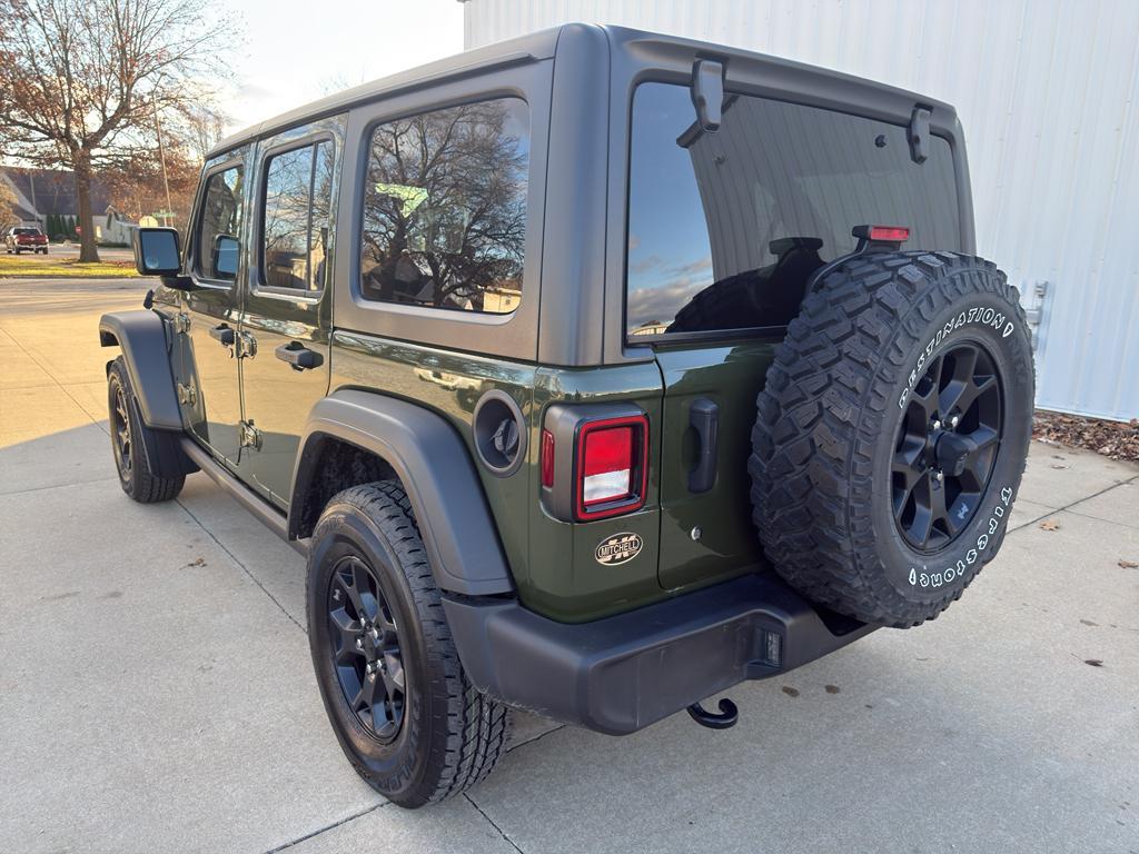 used 2021 Jeep Wrangler Unlimited car, priced at $27,900