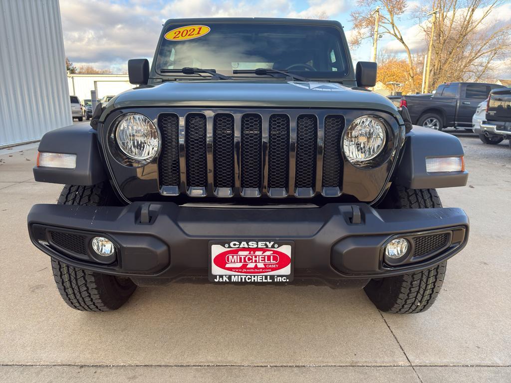 used 2021 Jeep Wrangler Unlimited car, priced at $27,900