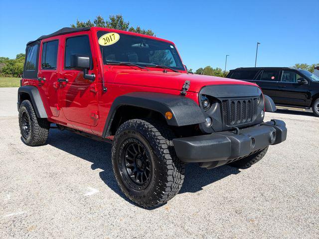 used 2017 Jeep Wrangler Unlimited car, priced at $14,995