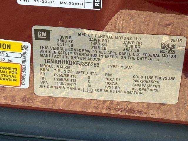 used 2015 Chevrolet Traverse car, priced at $10,999