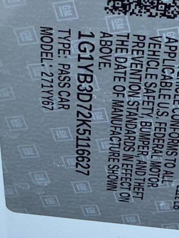 used 2019 Chevrolet Corvette car, priced at $55,499