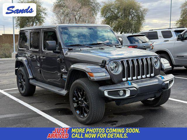 used 2022 Jeep Wrangler Unlimited 4xe car, priced at $25,999