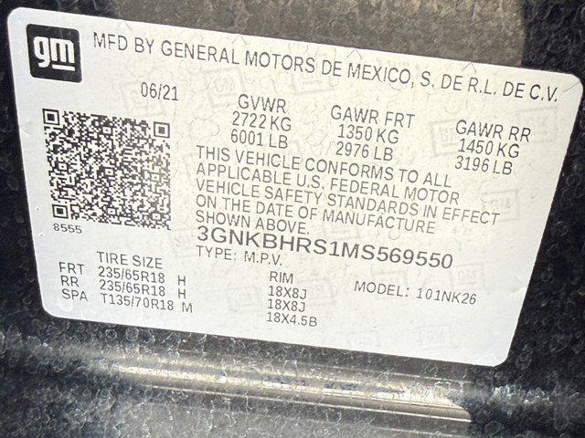 used 2021 Chevrolet Blazer car, priced at $20,999