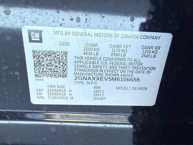 used 2021 Chevrolet Equinox car, priced at $24,999