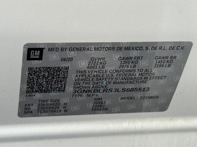 used 2020 Chevrolet Blazer car, priced at $26,999