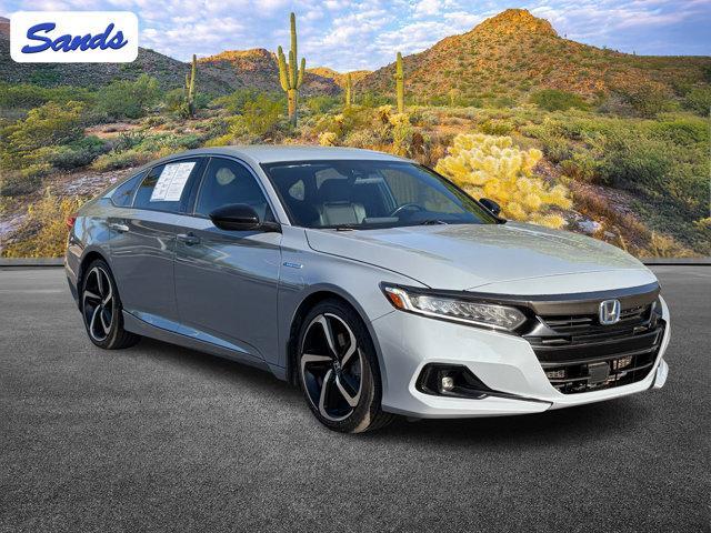 used 2022 Honda Accord Hybrid car, priced at $19,999