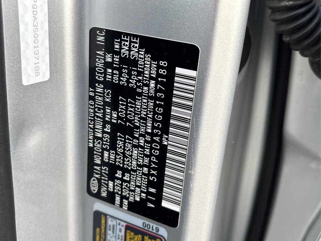 used 2016 Kia Sorento car, priced at $12,929