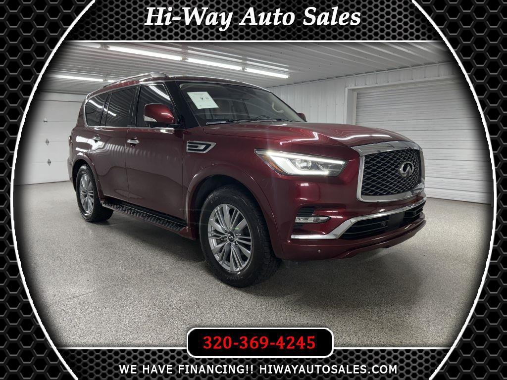 used 2021 INFINITI QX80 car, priced at $17,995