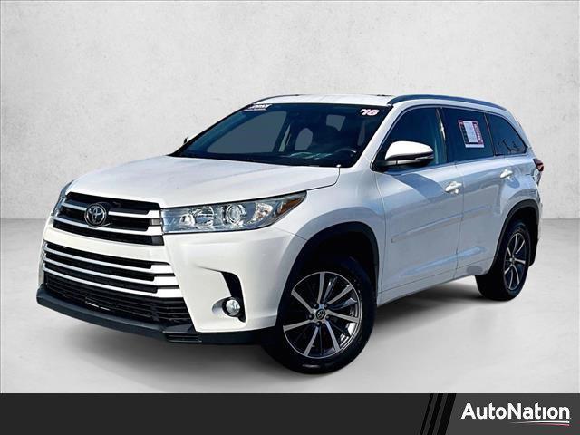used 2018 Toyota Highlander car, priced at $20,440