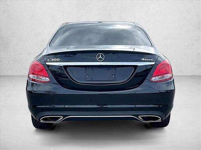 used 2018 Mercedes-Benz C-Class car, priced at $15,495