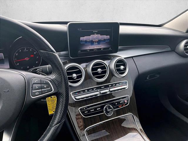 used 2018 Mercedes-Benz C-Class car, priced at $15,495