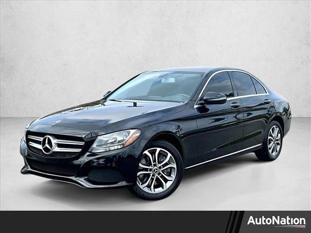 used 2018 Mercedes-Benz C-Class car, priced at $15,495