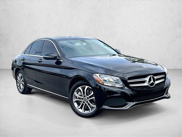used 2018 Mercedes-Benz C-Class car, priced at $15,495