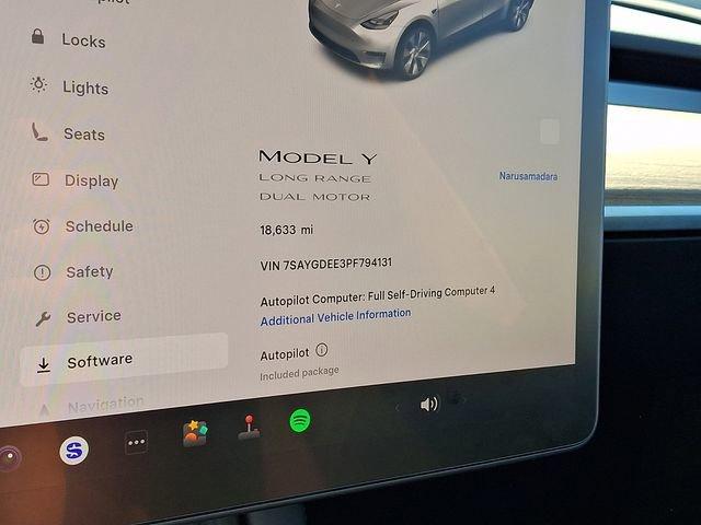 used 2023 Tesla Model Y car, priced at $35,595