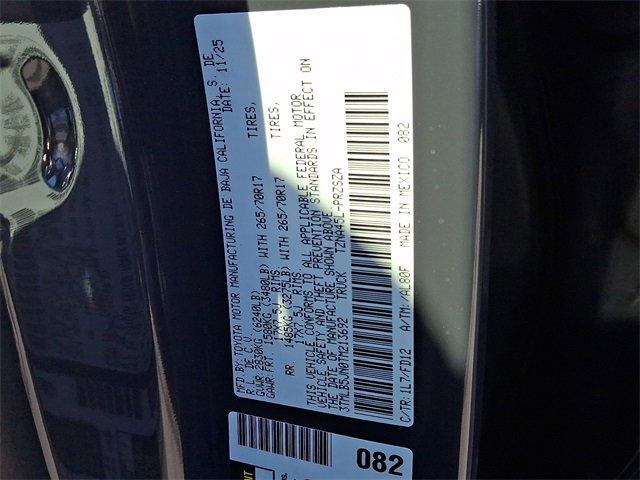 new 2026 Toyota Tacoma car, priced at $45,894