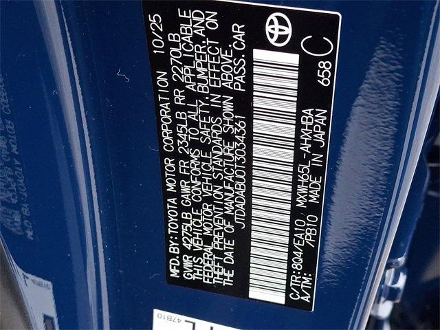 new 2026 Toyota Prius car, priced at $40,114