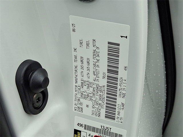 new 2026 Toyota Tundra car, priced at $62,082