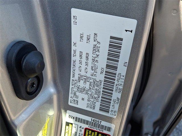 new 2026 Toyota Tundra car, priced at $70,939