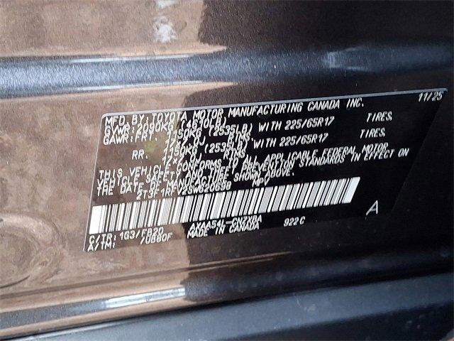 new 2025 Toyota RAV4 car, priced at $32,779