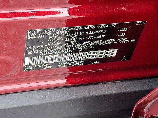 new 2025 Toyota RAV4 car, priced at $35,779