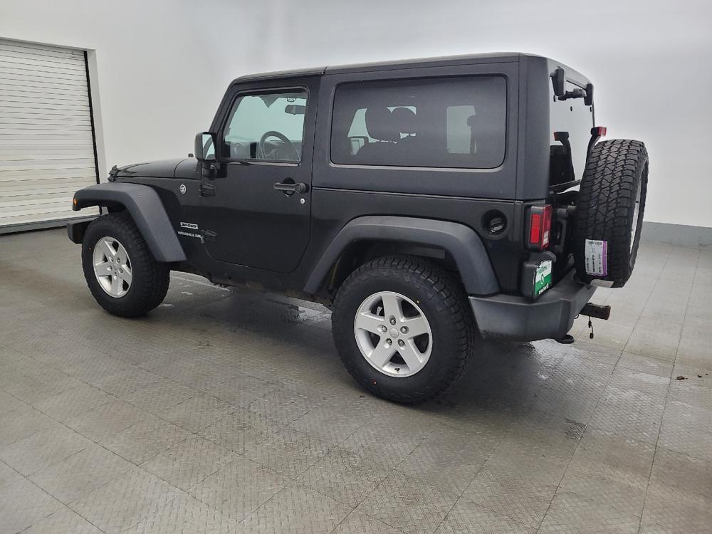 used 2017 Jeep Wrangler car, priced at $17,795