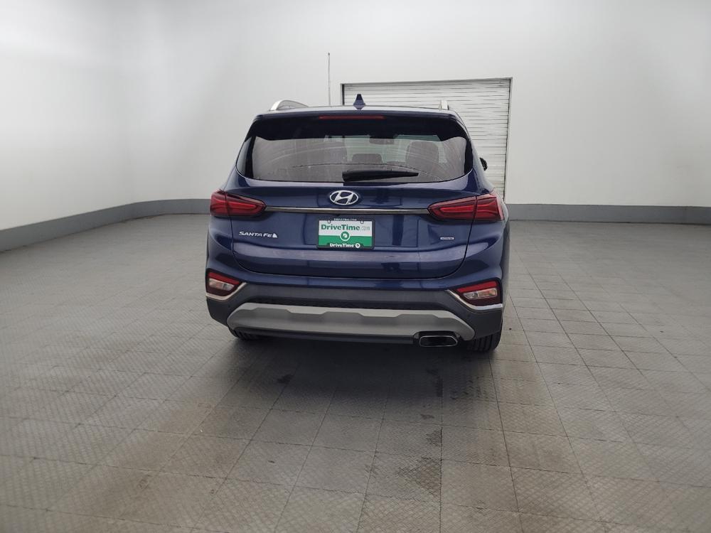 used 2020 Hyundai Santa Fe car, priced at $19,295