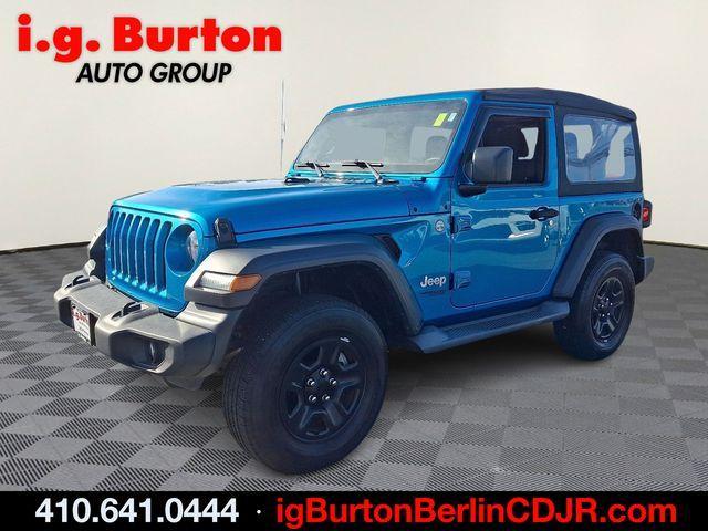 used 2020 Jeep Wrangler car, priced at $24,056