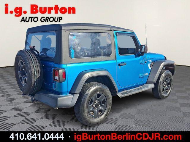 used 2020 Jeep Wrangler car, priced at $24,056