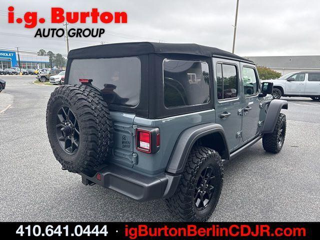 used 2024 Jeep Wrangler car, priced at $40,704