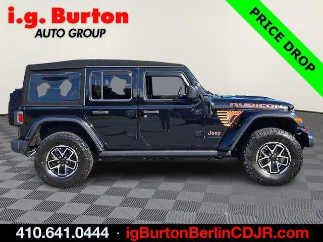 used 2021 Jeep Wrangler Unlimited car, priced at $24,995