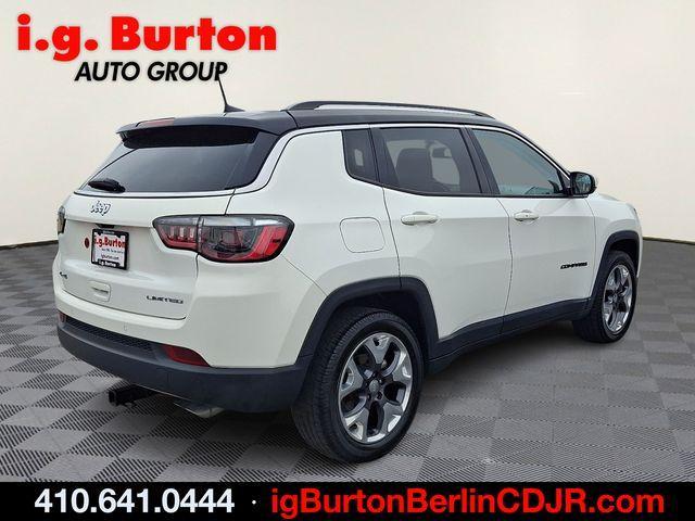 used 2021 Jeep Compass car, priced at $19,595