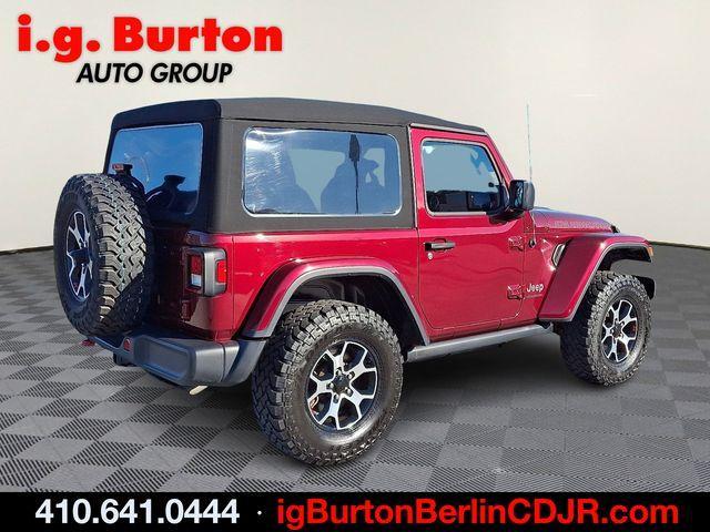 used 2021 Jeep Wrangler car, priced at $33,599