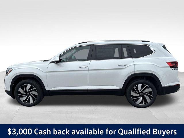 new 2026 Volkswagen Atlas car, priced at $46,168