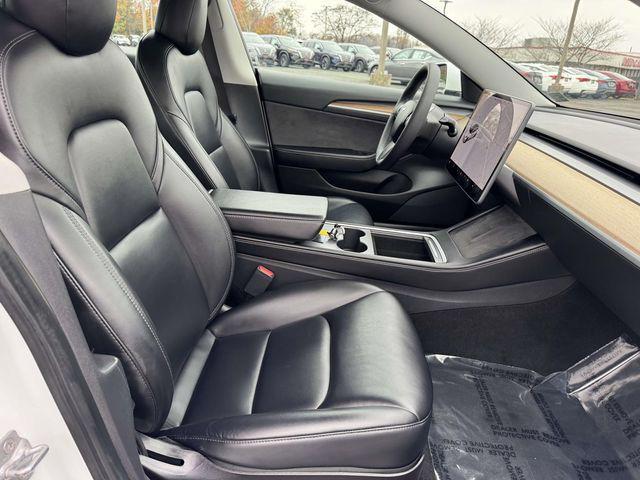 used 2021 Tesla Model 3 car, priced at $18,750