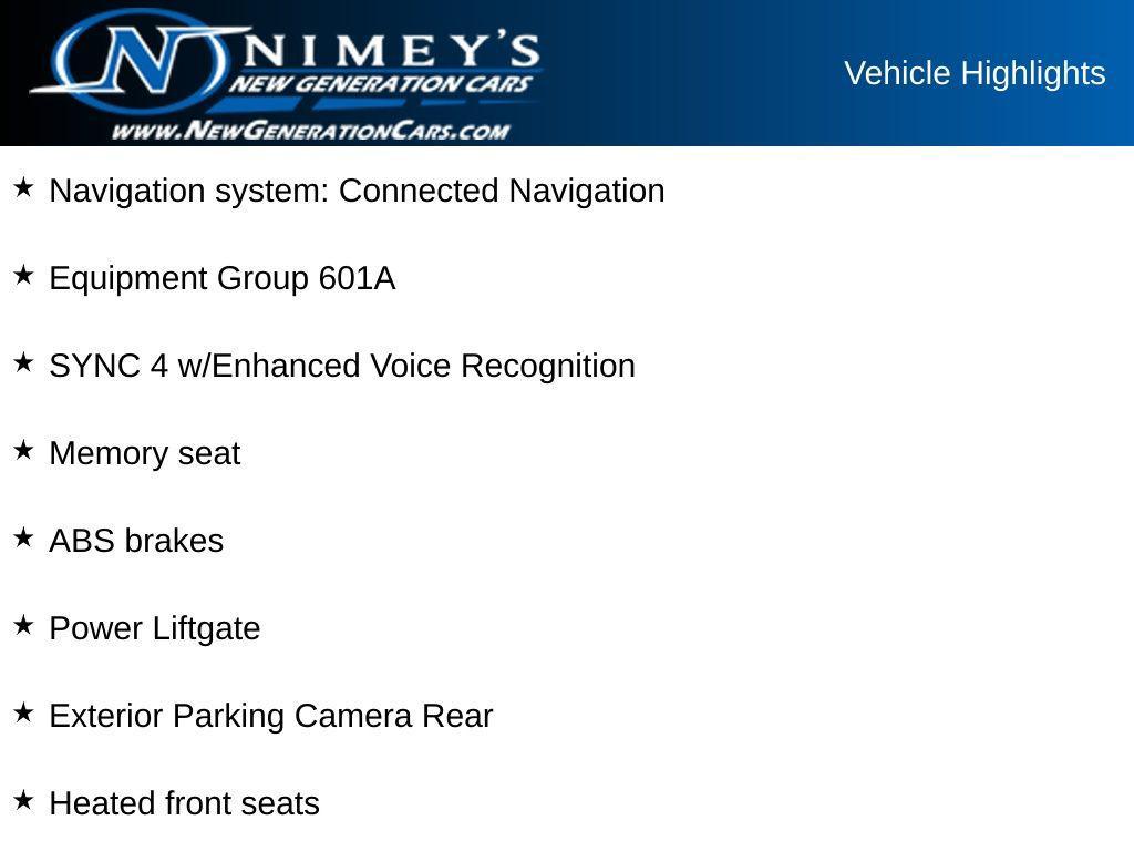 used 2024 Ford Escape car, priced at $25,116
