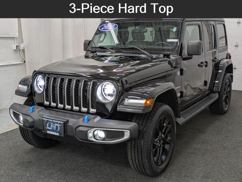 used 2022 Jeep Wrangler Unlimited 4xe car, priced at $29,995