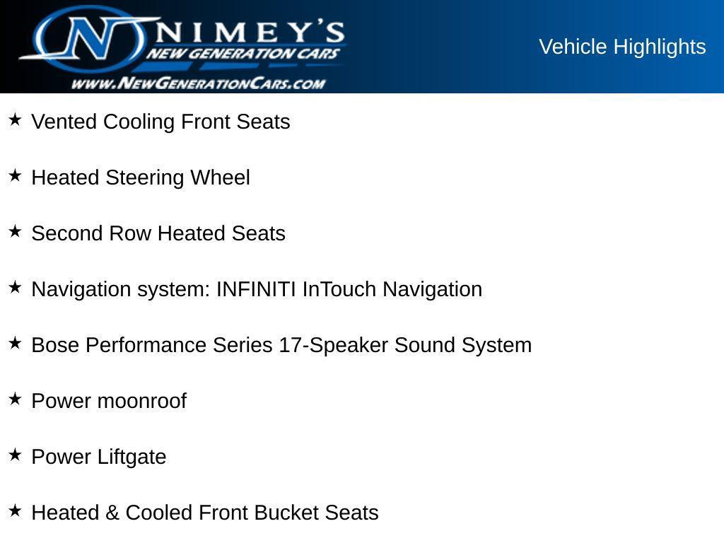 used 2022 INFINITI QX60 car, priced at $34,973