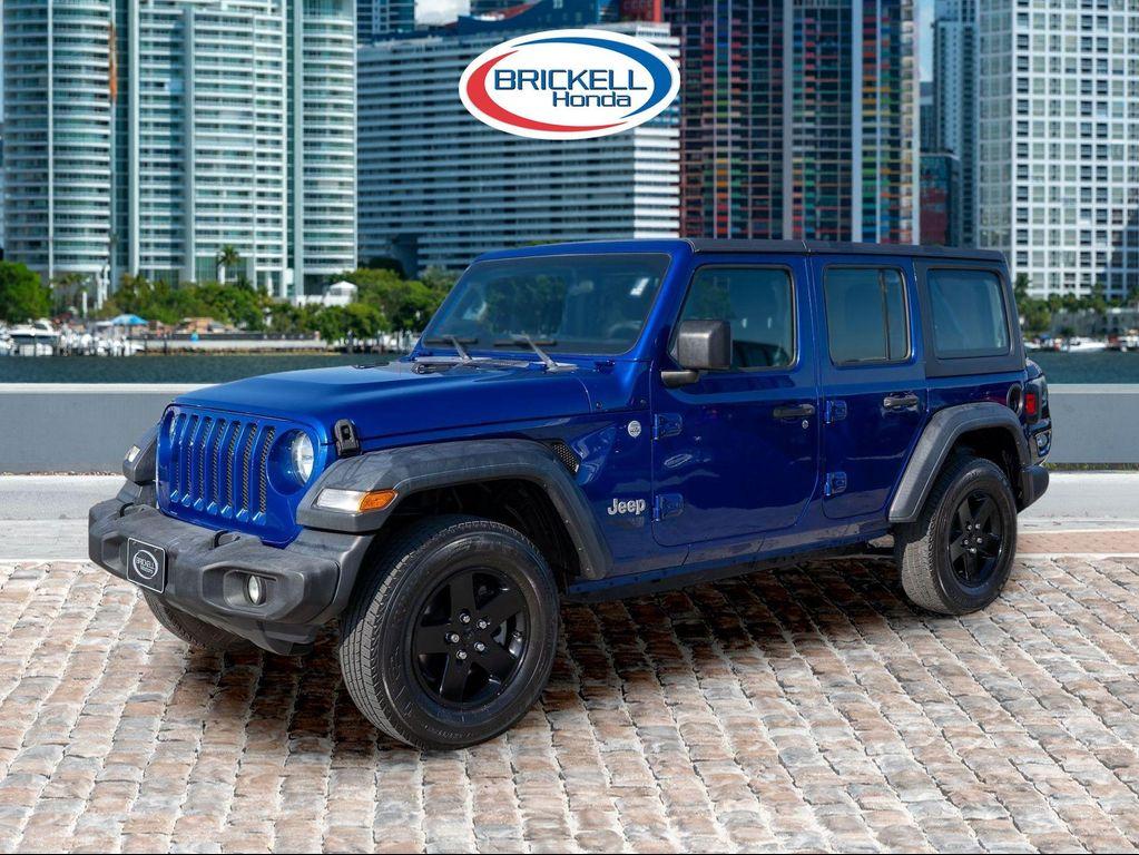 used 2018 Jeep Wrangler Unlimited car, priced at $16,500