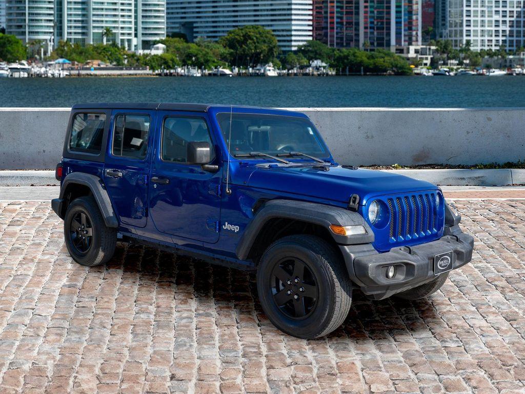 used 2018 Jeep Wrangler Unlimited car, priced at $16,750