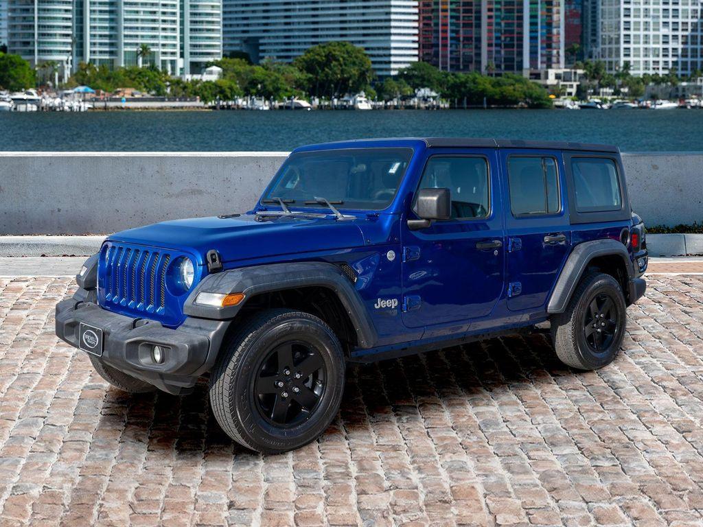 used 2018 Jeep Wrangler Unlimited car, priced at $16,750
