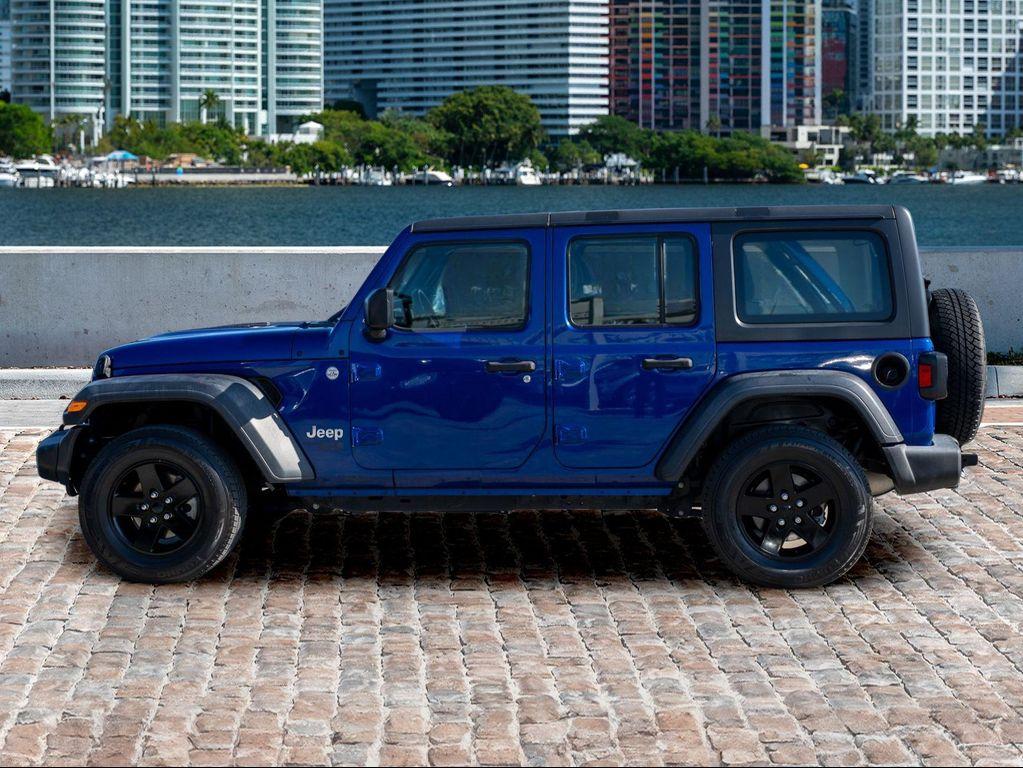 used 2018 Jeep Wrangler Unlimited car, priced at $16,750