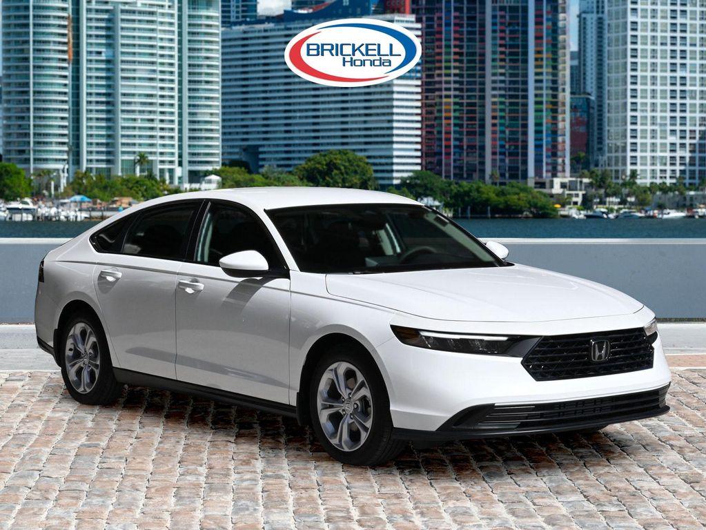 new 2025 Honda Accord car, priced at $27,807