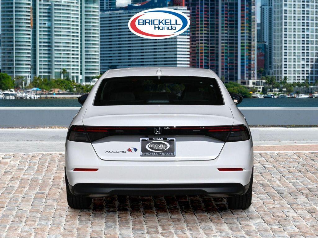 new 2025 Honda Accord car, priced at $27,807