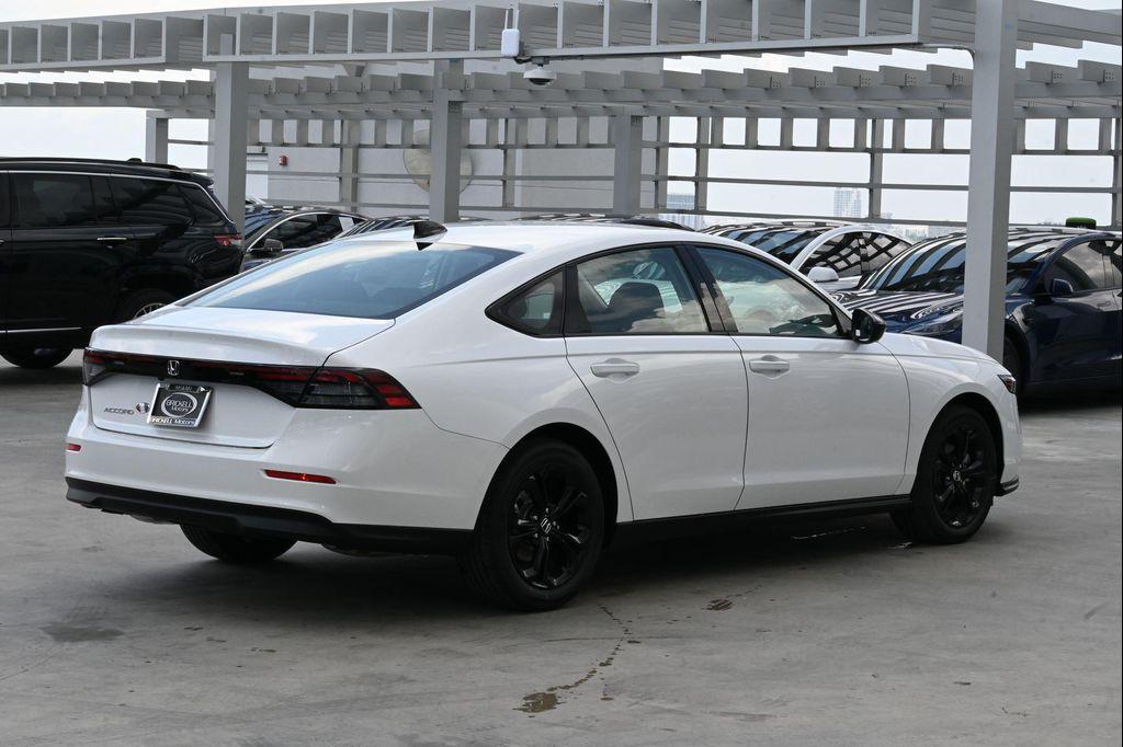 new 2025 Honda Accord car, priced at $29,955
